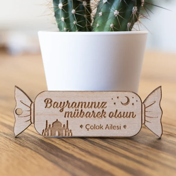 Ramadan Geschenkanhänger Bonbon - Produktbild