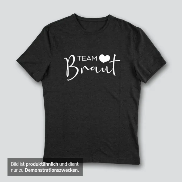 Frauen T-Shirt für JGA in Schwarz