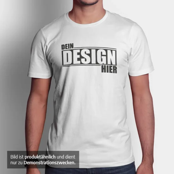 Individuelles Männer T-Shirt - Eigenes Motiv