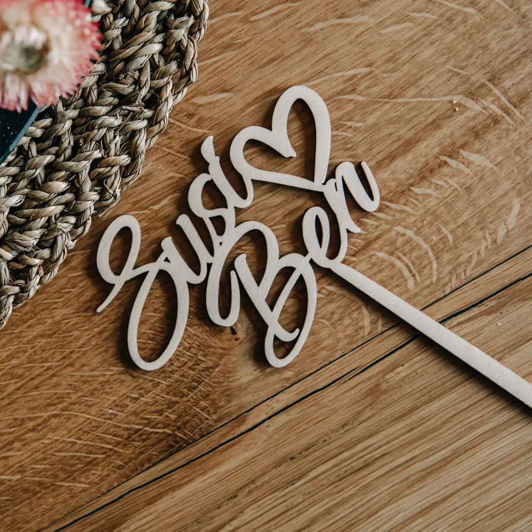 Caketopper zur Hochzeit