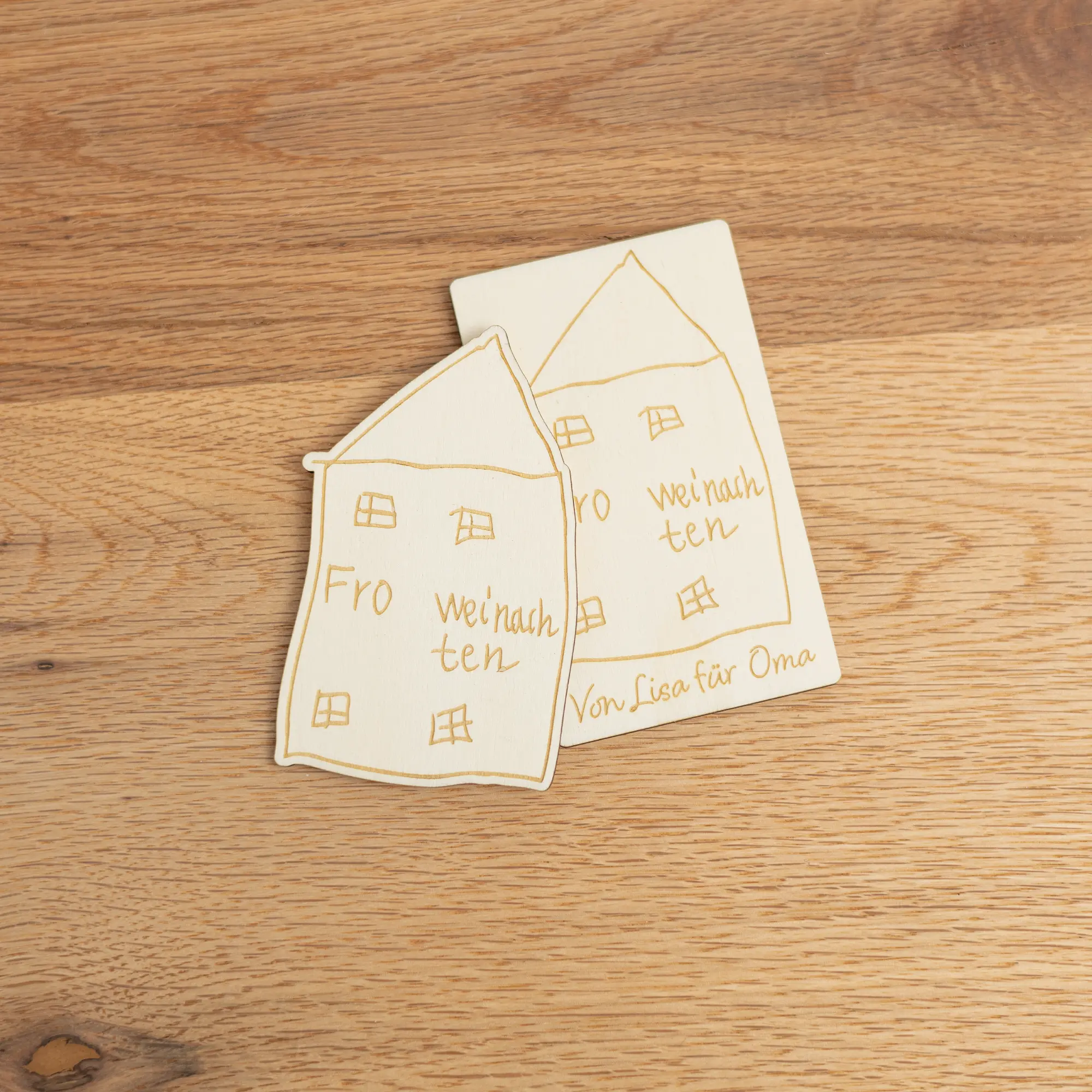 Personalisierte Magnete Mit Kinderzeichnung 5 Personalisierte Magnete mit Kinderzeichnung - Gruppe