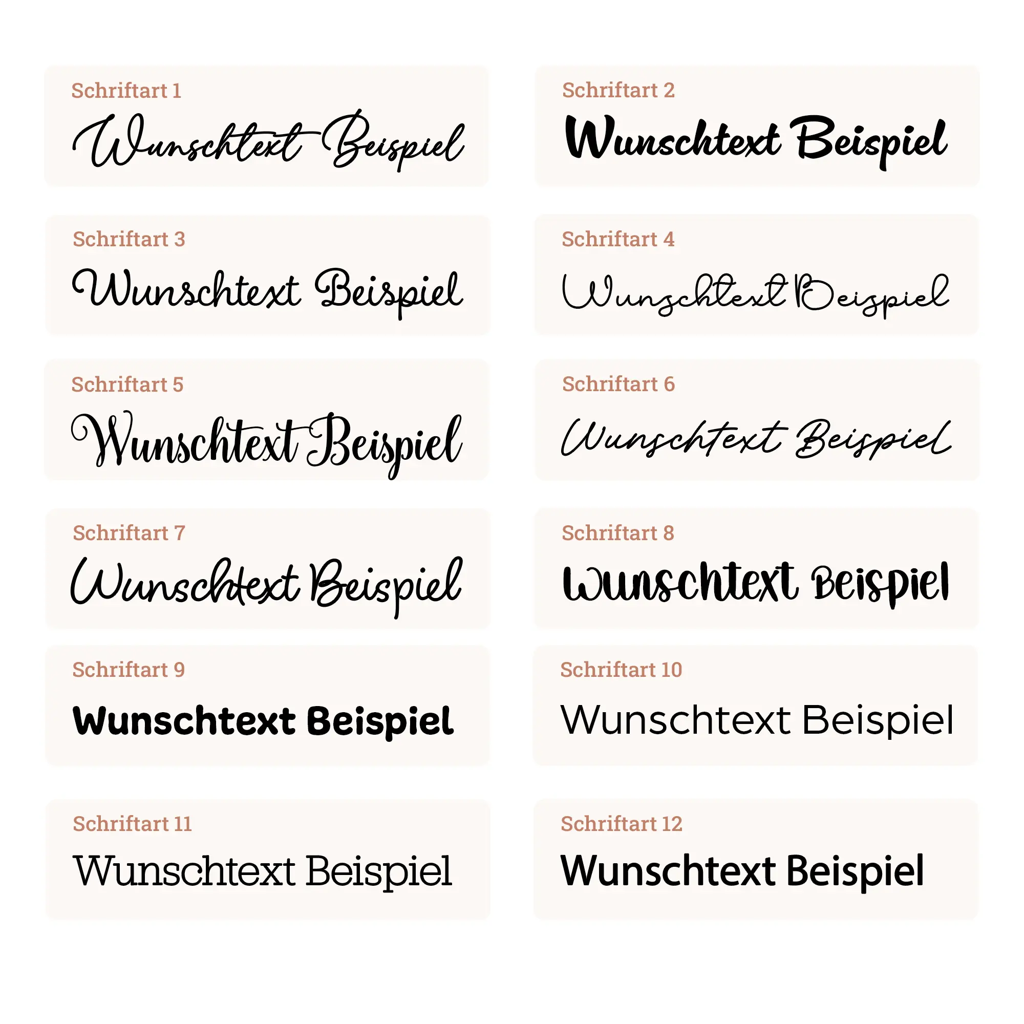 Personalisierte Weincharms für Hochzeiten 4 Schriftarten - Personalisierte Weincharms für Hochzeiten