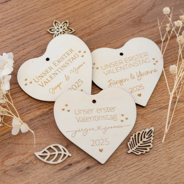 Valentinsherz - Erster Valentinstag Produktbild