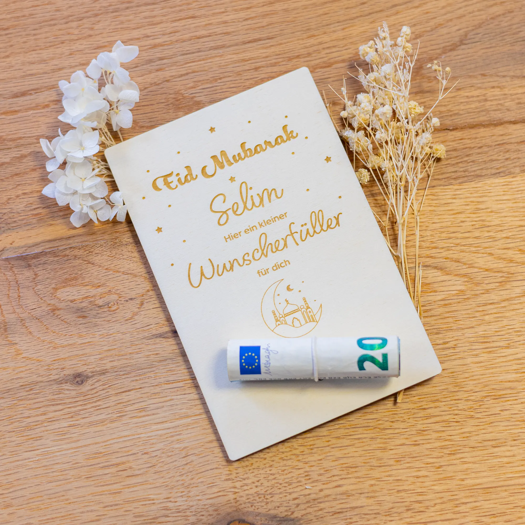 Geschenkkarte - Wunscherfüller - Produktbild