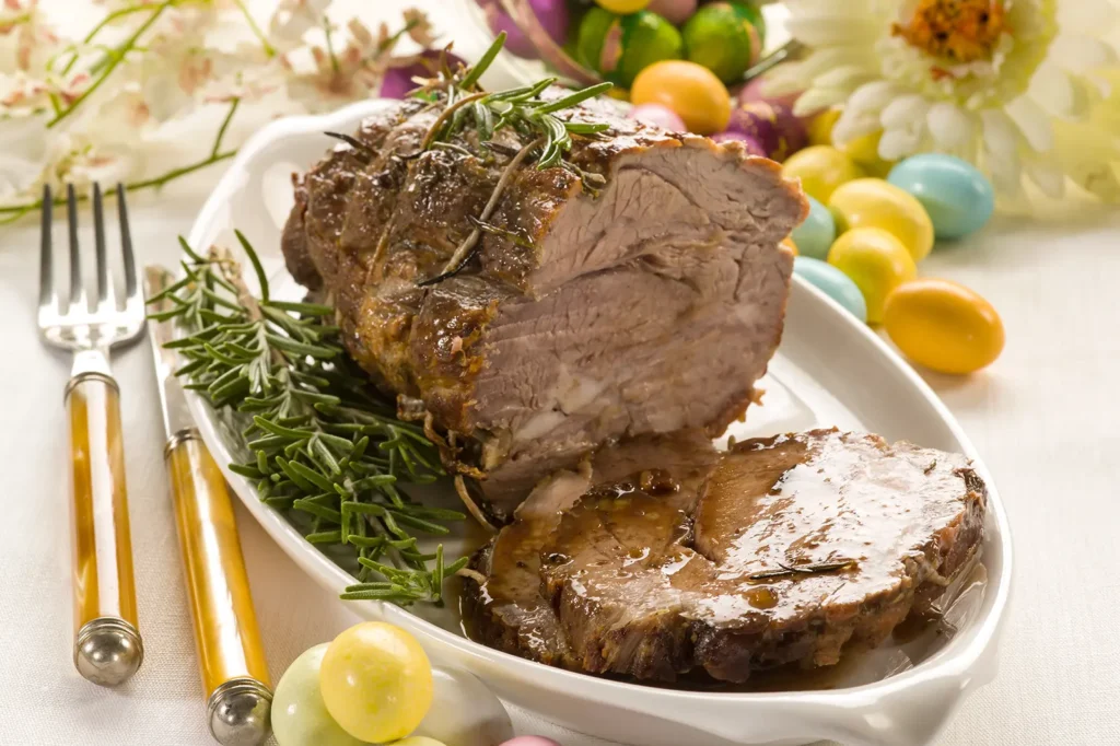 Essenskultur an Ostern: Traditionen und Köstlichkeiten 2 Lammbraten für den Ostersonntag