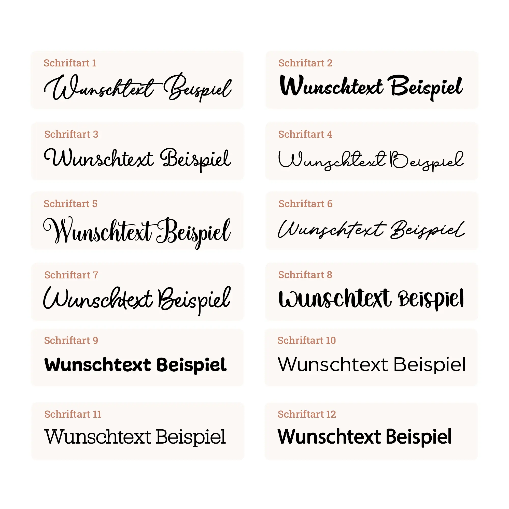Personalisierter Flaschenöffner mit Wunschtext 2 Personalisierbarer Flaschenöffner mit eurem Wunschtext -Schriftarten