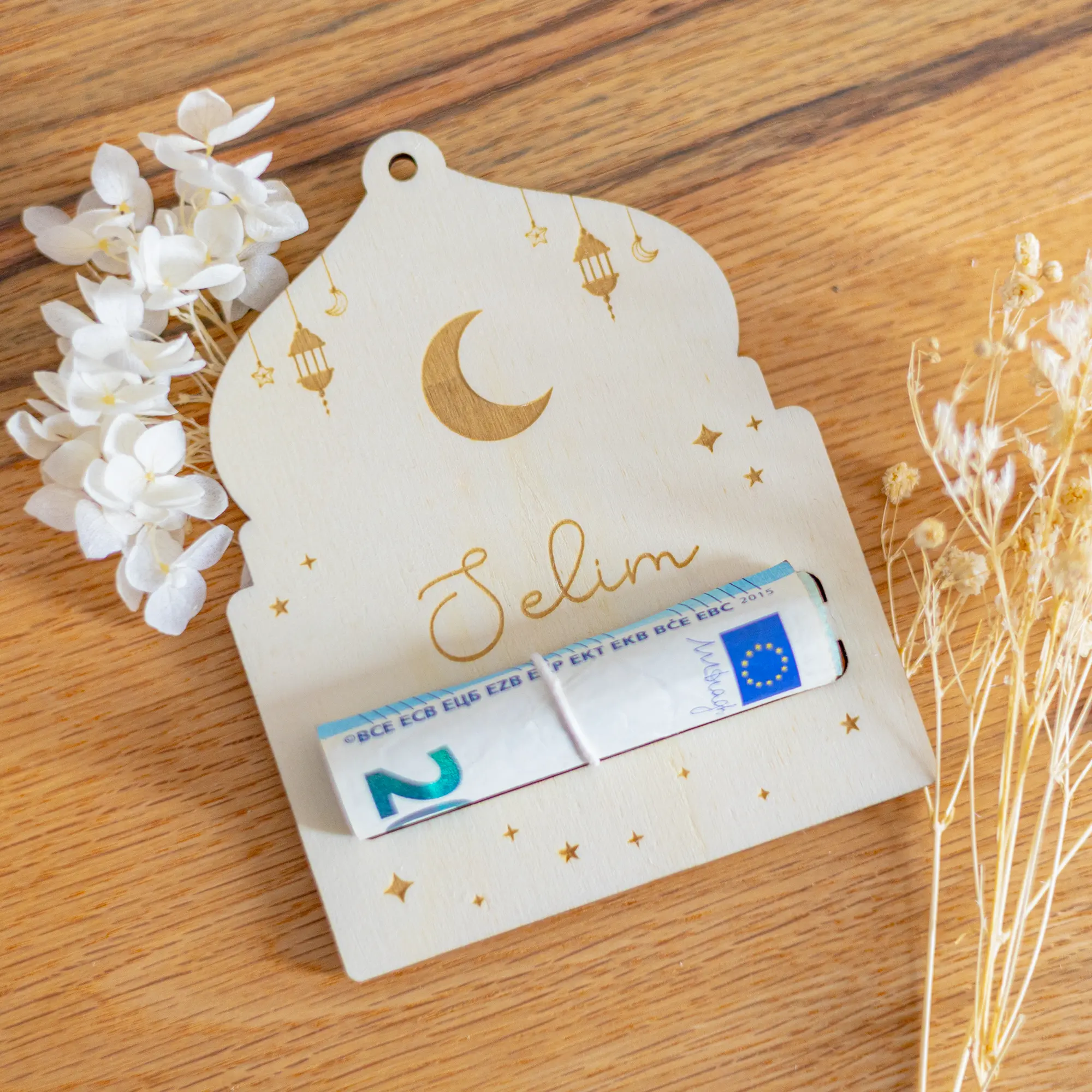 Personalisierbarer Geschenkanhänger Moschee - Produktbild