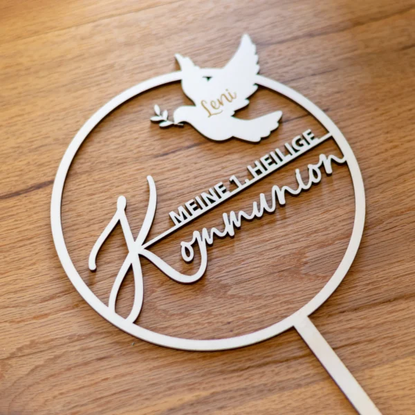 Caketopper - 1 Heilige Kommunion - Produktbild