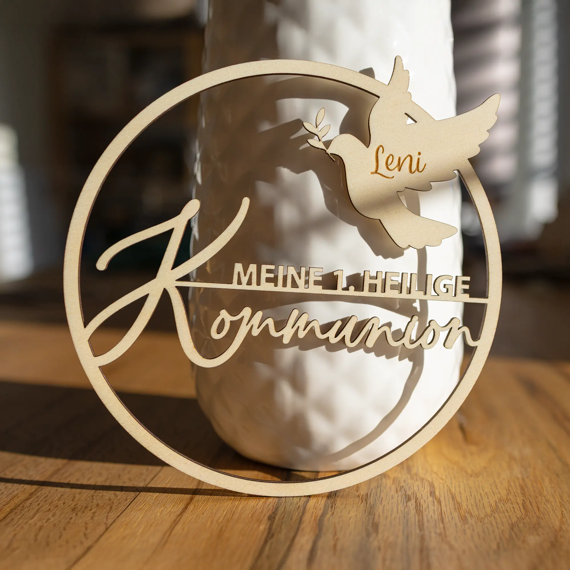 Dekoring - 1 Heilige Kommunion - Angelehnt an Blumenvase